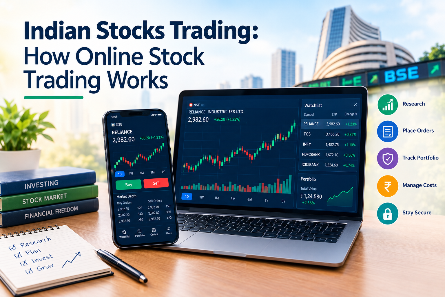 Indian Stocks Trading